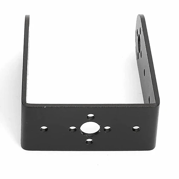 Uzun U Servo Motor Metal Montaj Parçası Braket MG995 MG996R S3003 TD-8120MG Alüminyum Tutucu Robot Kol Araba Direksiyon Bot RC Aksesuarı Cnc Ptz - Resim 4