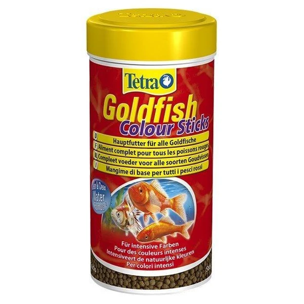 Tetra Goldfish Colour Sticks Balık Yemi 100 Ml