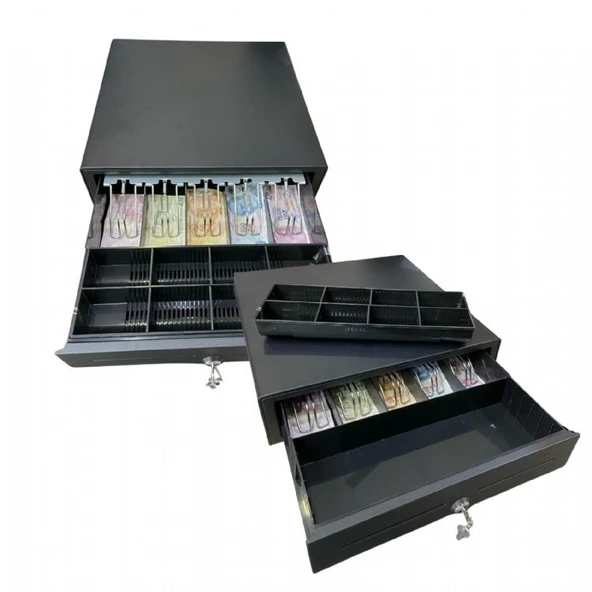 Dbpos M-415 Metal Para Çekmecesi 5 Gözlü Plastik Sürgü