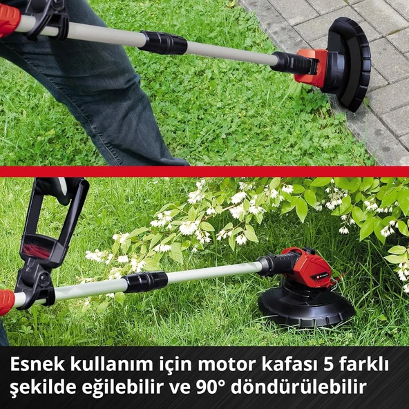 Einhell GE-CT 18 Li - Solo, Akülü Kenar Kesme (Akü ve şarj cihazı dahil değildir) - 3411172 - 4