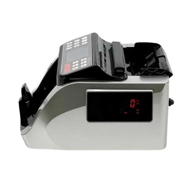 Plus Silver TL  EURO  Kağıt Para Sayma Makinesi - Gri / Siyah Renk - Resim 2