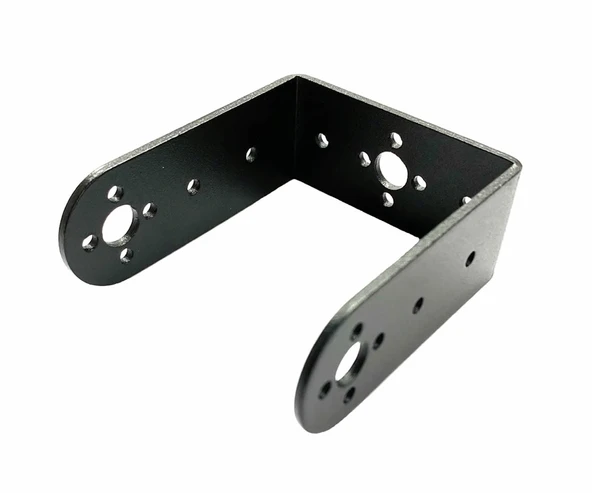 Uzun U Servo Motor Metal Montaj Parçası Braket MG995 MG996R S3003 TD-8120MG Alüminyum Tutucu Robot Kol Araba Direksiyon Bot RC Aksesuarı Cnc Ptz - Resim 7