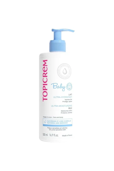 Topicrem My First Ultra Moisturizing Milk 500 ml Bebek Nemlendirici