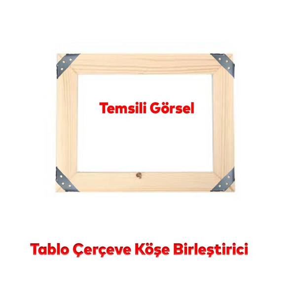 8 Adet Mobilya Eşya Dolap Köşe Birleştirme Duvara Sabitleyici Bağlantı Aparatı Köşebent Gönye Metal - 6