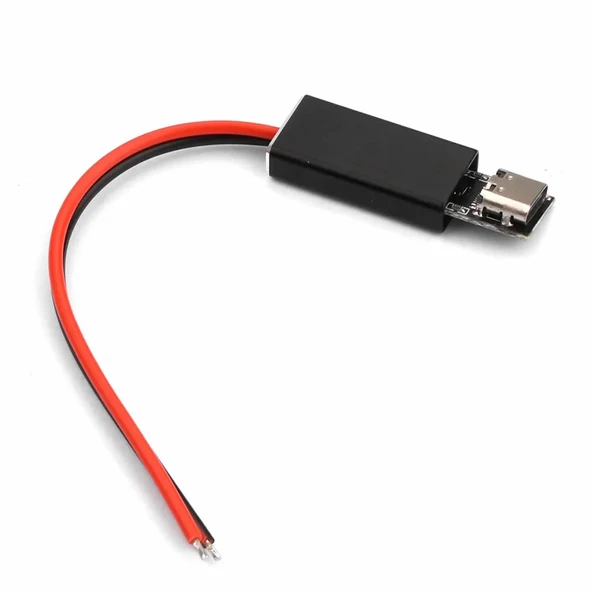 PD/QC Hızlı Şarj Adaptörü Voltaj Tetikleyici Modül Decoy Kutulu  9V 12V 15V 20V Sabit Voltaj Yükseltici Type-C Modem Router Fan Laptop PD3.0 QC3.0/2.0 - Resim 2