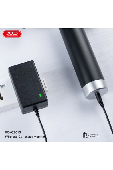 Xo Kablosuz Araç Yıkama ve Bahçe Sulama Makinesi CZ013,5m Hortum,6000 mAh,45W Motor,8-12 Bar Basınç - 7