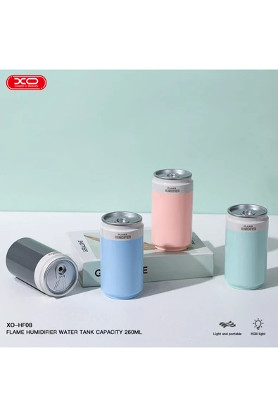 Xo Hava Nemlendirici ve Aroma Difüzörü HF08,RGB,260ml Su Haznesi,2 Sprey Modu,Otomatik Kapanma - 4