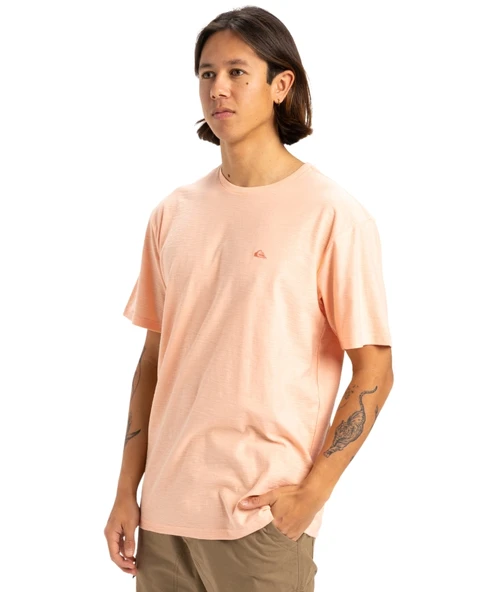 Quiksilver Slub Roundneck Erkek Kısa Kollu Tişört EQYKT04377 Somon - 2