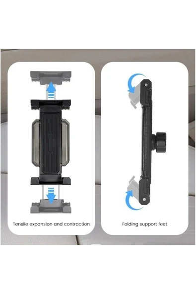 Coverzone Profesyonel Vantuzlu Araba Araç İçi Akrobat Telefon Navigasyon Araç İçi Telefon Tutucu C36-A - Resim 3