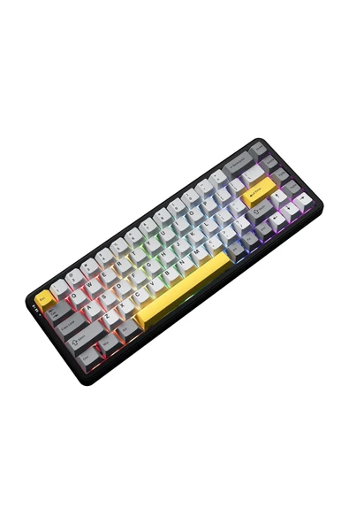 Coverzone Ajazz AK680 Max %68 Manyetik Switch, 3000mAh Batarya 8K Polling Rate Kablosuz RGB Klavye - 2