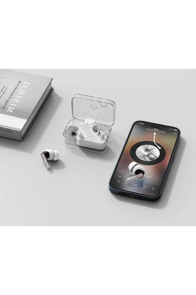 Xo Kablosuz Bluetooth Kulaklık G21,ANC&ENC Gürültü Engelleme,380mAh Kutu,iPhone & Android İle Uyumlu - 3