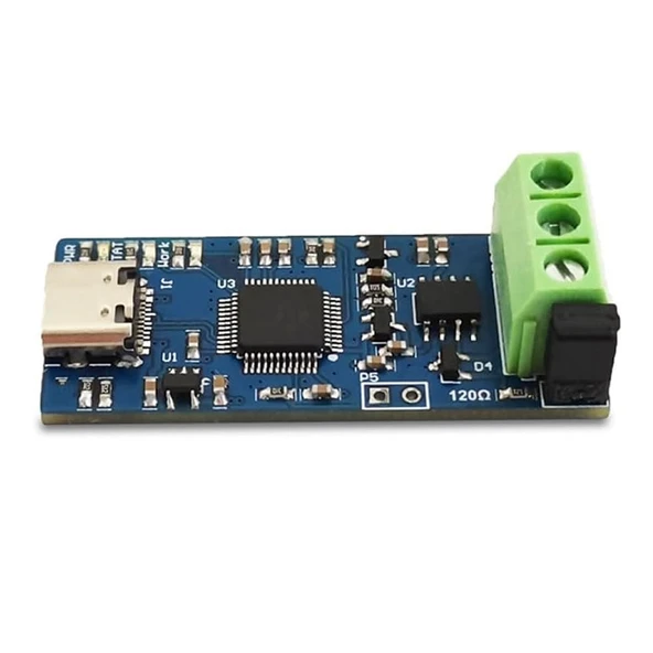 Canable V2.1 USB CAN FD Bus Analizör  Monitör İzleyici İletişim Çevirici Hata Ayıklayıcı Transceiver STM32F431 İşlemci Cangaroo CAN 2.0A 2.0B CAN-FD - 6