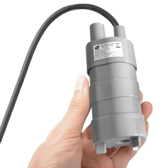 JT-500 DC 12V Su Sıvı Dalgıç Pompa 600litre/saat  17w Su Geçirmez Akvaryum Devridaim Motoru Sebil Kahve Bulaşık Dezenfeksiyon Medikal Makine - 2
