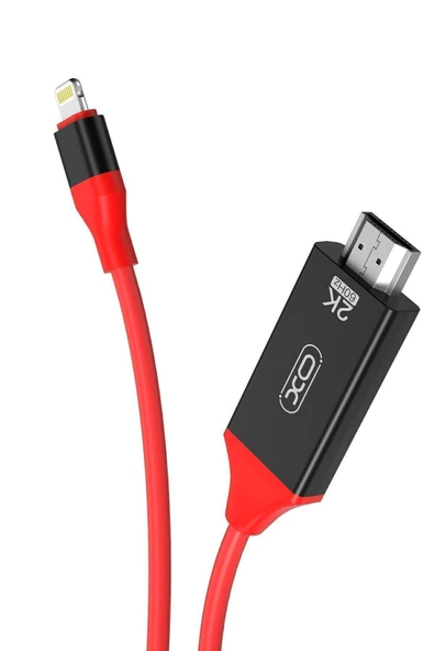 Xo Lightning To Hdmı 2k 60hz Kablo Gb006,iphone,ipad,macbook,imac,apple Tv Ile Uyumlu,ekran Yasnıtma