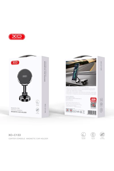 Xo Telefon Tutucu C133 Universal Araç Içi Ayarlanabilir Manyetik Mıknatıslı - Resim 5