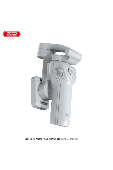 Xo Smart Gimbal Stabilizer SS17,Yüz Takibi,330°,Telefon Video Stabilizatörü,3600 mAh,Gimbal Show Uyumlu - Resim 6