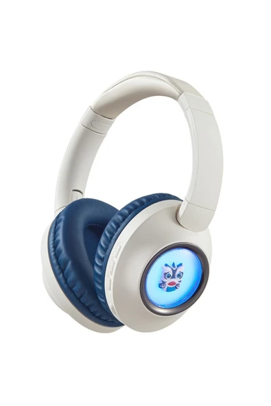 Xo RGB Kablosuz Kulak Üstü Katlanabilir Kulaklık BE43-Bluetooth5.3,600 mAh,30 Saat Pil Ömrü,Yumuşak Ped