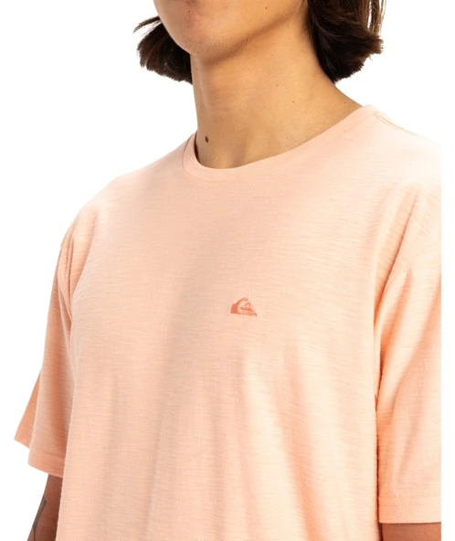 Quiksilver Slub Roundneck Erkek Kısa Kollu Tişört EQYKT04377 Somon - 3