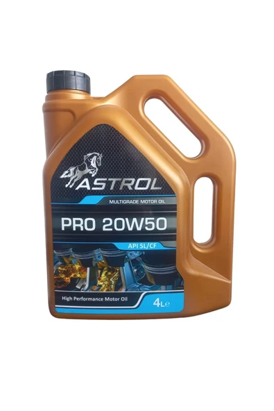 ASTROL PETRO ASTROL - 20W50 SL/CF Motor Yağı - 2024 -4 LT