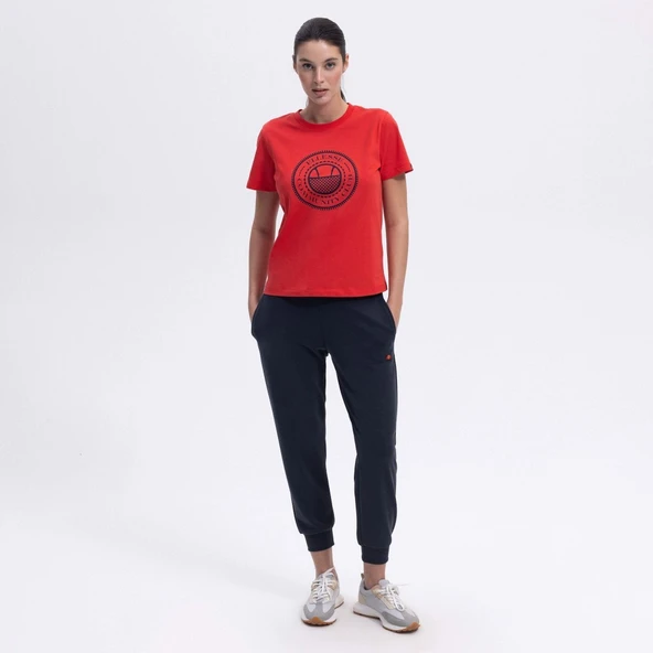 Ellesse Kadın Kırmızı Tişört EF444 - Resim 2