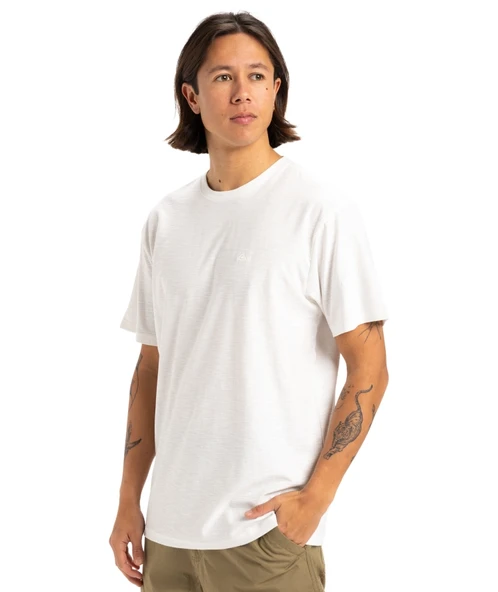 Quiksilver Slub Roundneck Erkek Kısa Kollu Tişört EQYKT04377 Ekru - 2