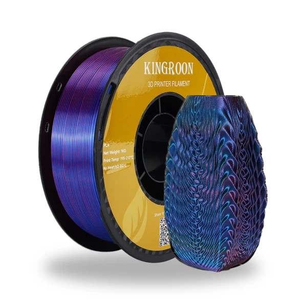 Kingroon PLA Silk Çift Renk Filament - 9