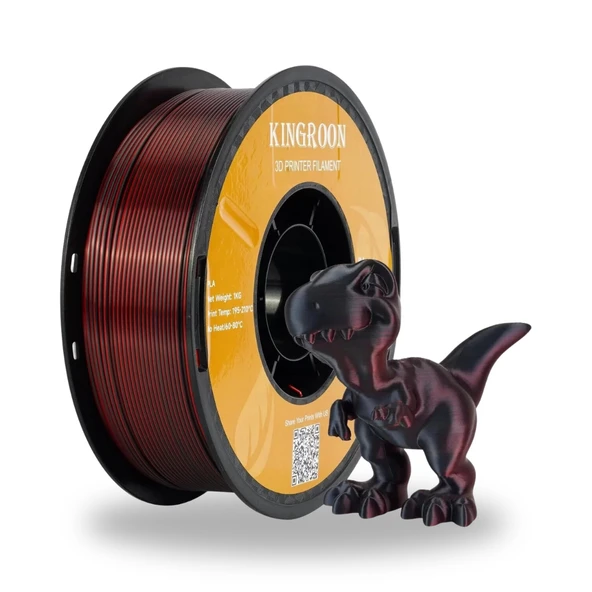 Kingroon PLA Silk Çift Renk Filament - 12