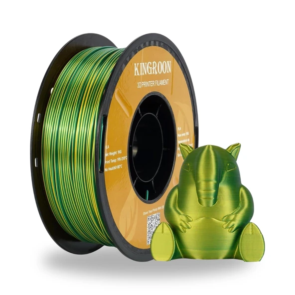 Kingroon PLA Silk Çift Renk Filament - 11