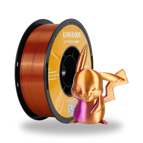 Kingroon PLA Silk Çift Renk Filament - 4