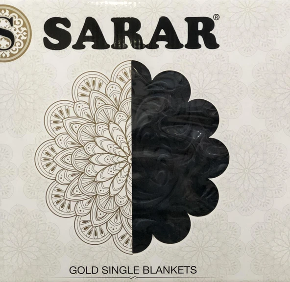 Sarar Gold Embos Tek Kişilik Kalın Battaniye 2.5 Kg 160 x 220 - 2