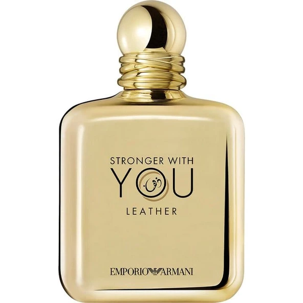EMPORIO ARMANI STRONGER WITH YOU LEATHER 100 ML - Resim 2