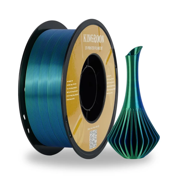 Kingroon PLA Silk Çift Renk Filament - 2