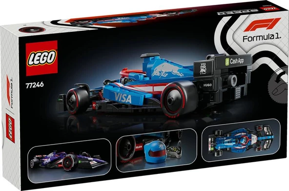 Lego Speed Champions Visa Cash App RB VCARB 01 F1 77246 - Resim 4