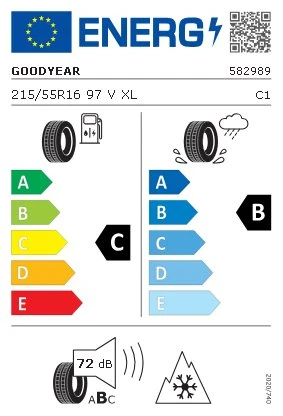 Goodyear 215/55R16 97V Xl Eagle Sport 4 Seasons - 2
