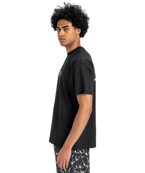 Quiksilver Mercury Chrome Lightning Tee Erkek Kısa Kollu Tişört EQYZT08016 Siyah - Resim 6