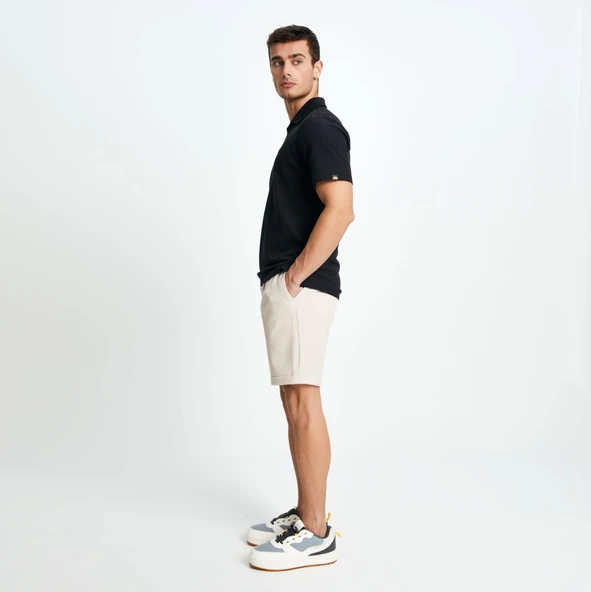 Ellesse Erkek Siyah Polo Yaka Tişört EM146 - 7
