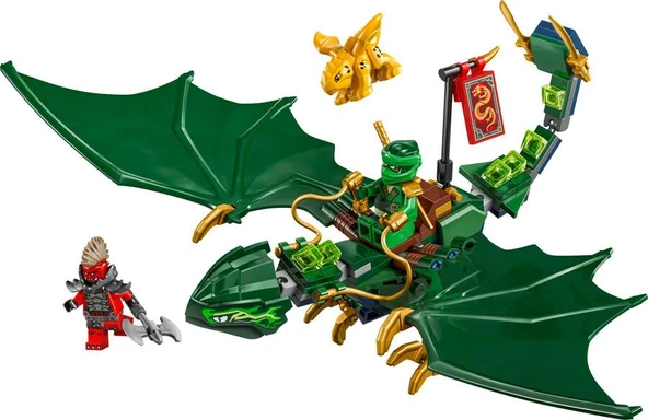 Lego Ninjago Lloyd'un Yeşil Orman Ejderhası 71829 - Resim 2