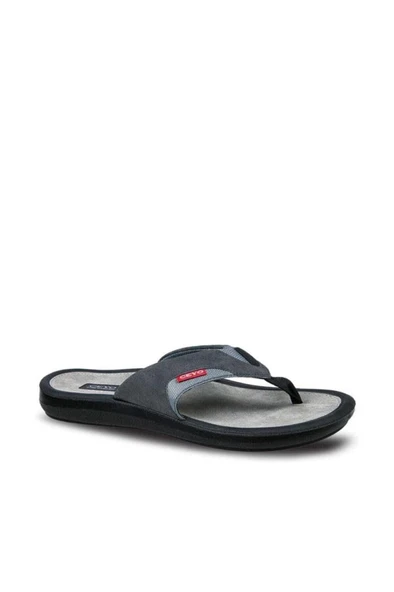 Ceyo 6100-11 Anatomik Taban Parmak Arası Erkek Terlik Gri 40-45