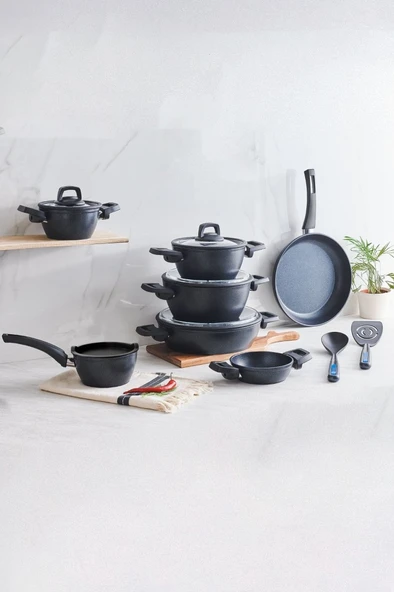 Karaca Biodiamond Powerful 14 Parça Tencere Seti