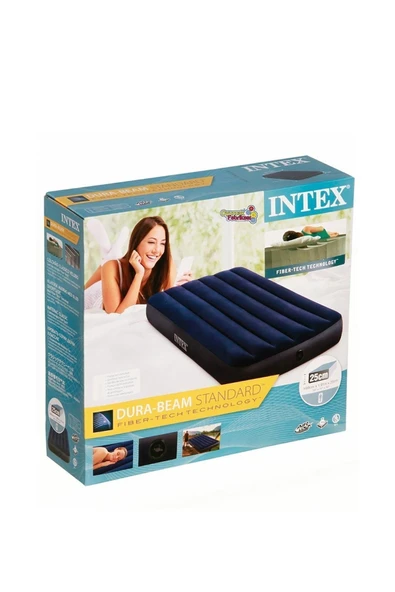 Intex 64757 Dura Beam Tek Kişilik Şişme Yatak - 2