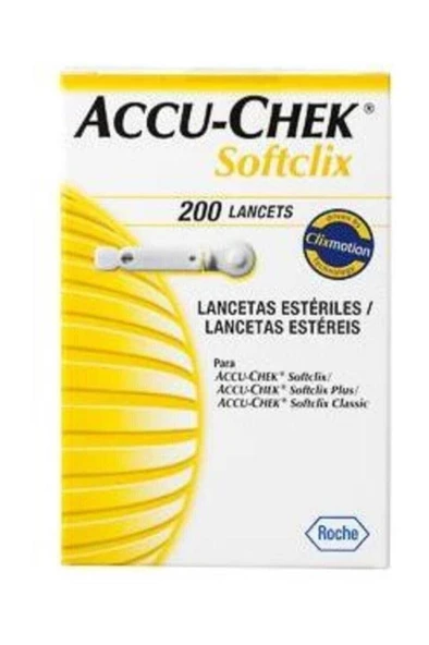 Accu Chek Softclix Lancet 200 ADET (SKT:05/2028)