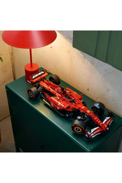 LEGO ® Technic Ferrari SF-24 F1 Araba 42207 - Yetişkinler için Yarış Arabası Yapım Seti (1361 Parça) - 7