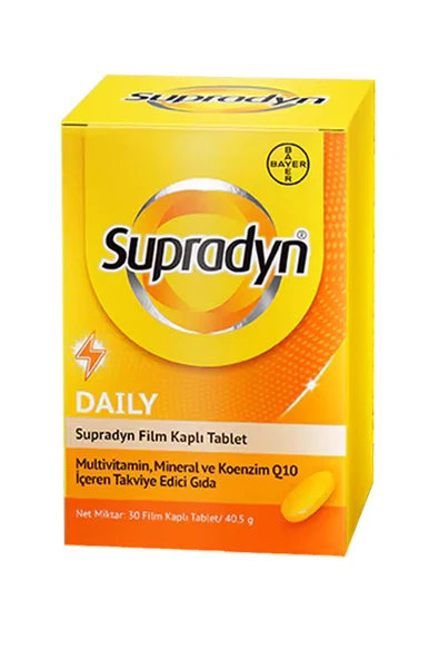 Supradyn Daily Takviye Edici Gıda 30 Tablet ürün görseli