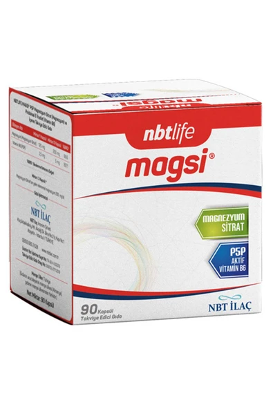 Nbt İlaç Magsi Psf Takviye Edici Gıda 90 Kapsül ürün görseli
