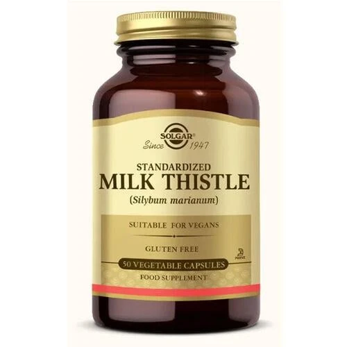 Solgar Milk Thistle Deve Dikeni Takviyesi 50 Kapsül