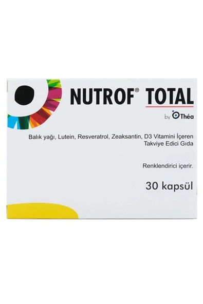 Nutrof Total Takviye Edici Gıda 30 Kapsül ürün görseli