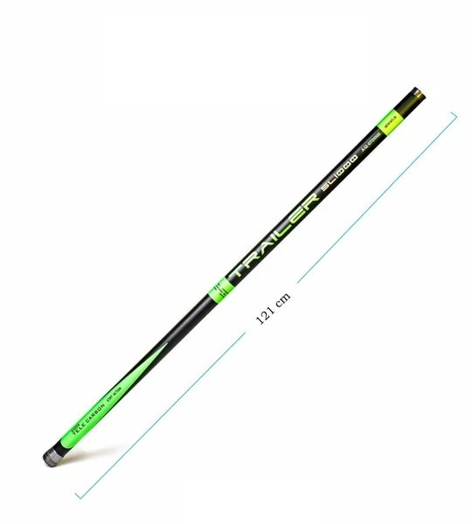 Alesta TRAILER X5009 KARBON GÖL KAMIŞI 700cm Sert Aksiyon - Resim 3