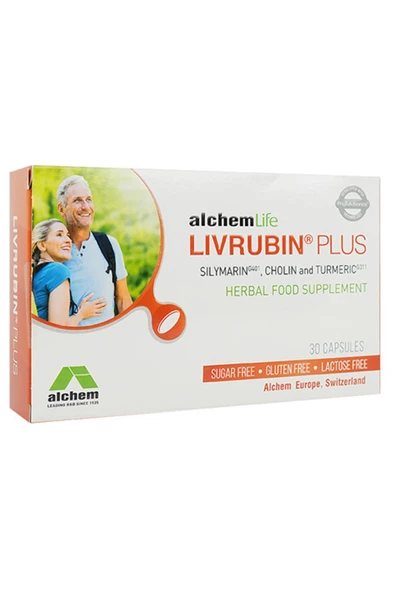 Livrubin Plus Bitkisel Takviye 30 Kapsul