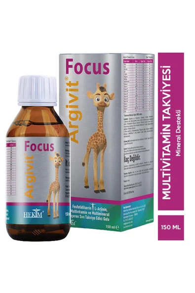 Argivit Focus Takviye Edici Gıda 150 ml ürün görseli