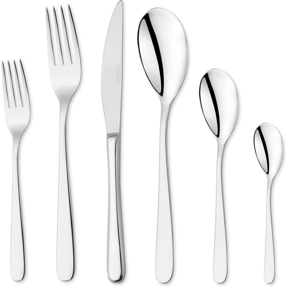 Hamburg 72 Parça Çatal Kaşık Bıçak Takımı Gümüş03